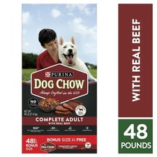 American Distribution & Manufacturing 106972 48 lbs Purina Beef Chow Dry Dog ... 1.45 per pound