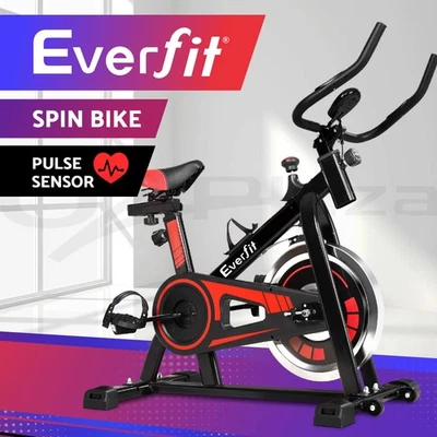 Everfit Spin Bike Exercise Bike Flywheel Fitness Home Workout Gym - image 1 of 4