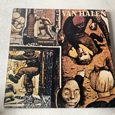 Original Van Halen Fair Warning LP Album 1981 Warner Bros HS 3540 VG+ 