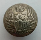 New ListingRare Pre WW2 Canada Canadian Air Force Large 23mm Button by W. Scully Montreal
