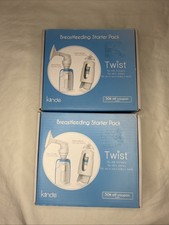 Kiinde Twist Breastfeeding Starter Kit Pack Breast Pump New Sealed Lot Of 2