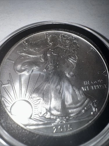 2015 1 Oz Silver American Eagle BU
