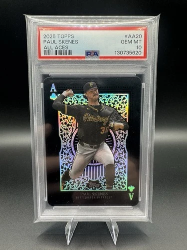 2025 Topps Series 1 - All Aces Paul Skenes #AA-20 PSA 10
