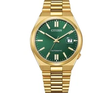 New Full-Set Citizen Tsuyosa A.K.A "Gilded Green" Sunray Dial Automatic 40mm