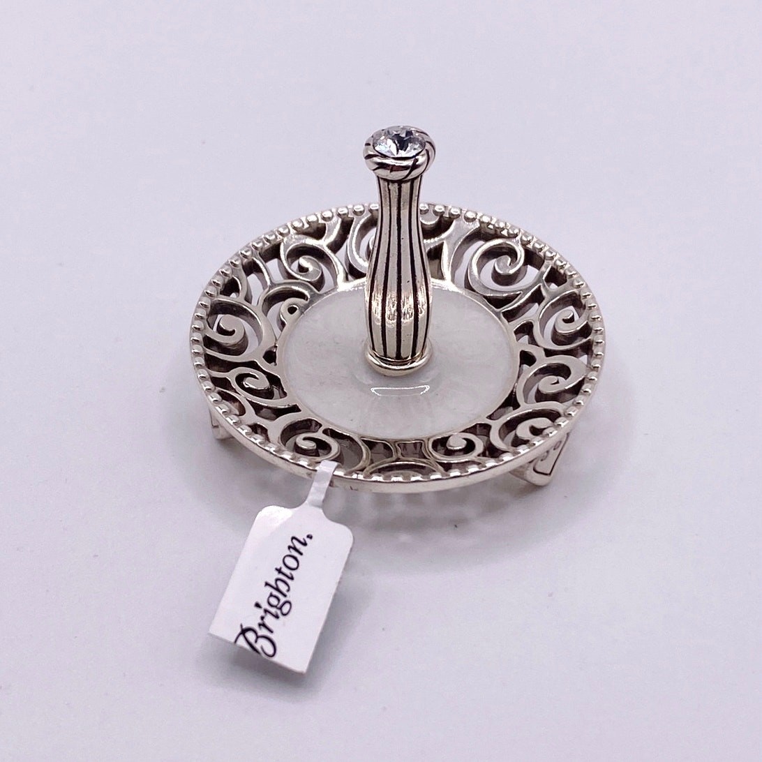 Brighton Silver Plated Ring Holder Dish 3.5cm