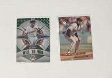 Cal Ripken 2022 Mosaic Will To Win Green Mosaic #WW-12 & 1993 Fleer Ultra #501