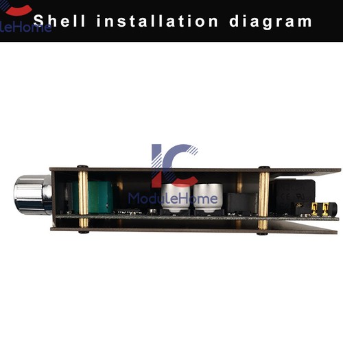 ZK-1002T Bluetooth 5.0 Stereo Amplifier Board Treble Bass 2 Channel 100W+100W - Picture 9 of 12