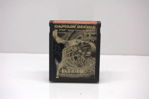 Captain Beeble Atari 400 800 XL XE Cartridge Only Tested Working Rare Authentic
