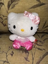 TY Beanie Buddies Collection  Sanrio Hello Kitty Ballerina 11” With Tag(MOM3)