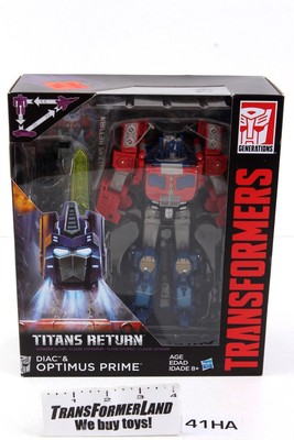 Optimus Prime Diac MISB Voyager Generations - Titans Return Transformers