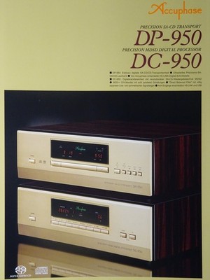     Accuphase DP-950 / DC-950 Prospekt deutsch. Sehr guter Zustand    