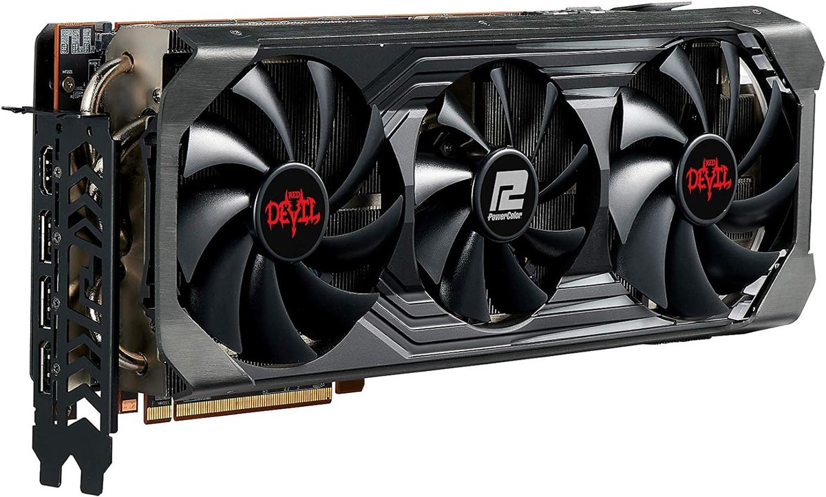 ジャンクPOWERCOLOR Radeon RX 6800XT 16G PowerColor Radeon RX 6800 XT 16GB Red Devil GDDR6 Video Graphics