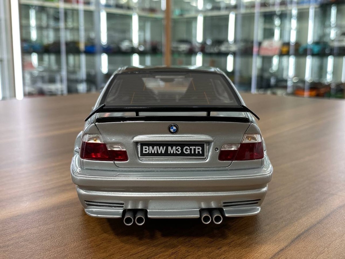 1/18 OttO Mobile BMW M3 E46 GTR Street Road Version Silver Limited