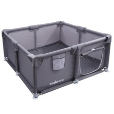 Whelping Box for Dogs and Puppies, 48 48 18 in Whelping Supplies with Waterpr...