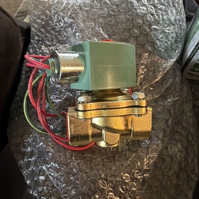 Asco 8210G009 Solenoid Valve, 2-Way, 2-Position, Normally Closed, 3/4 In Pipe