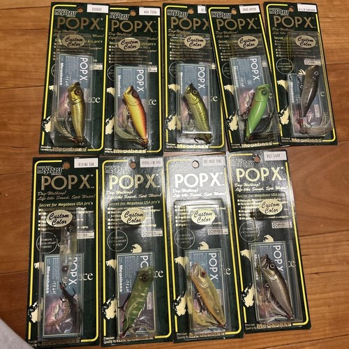 Leurre Megabass Pop X Standard - Flottant - Mat Tiger - 64 Mm - 7 G