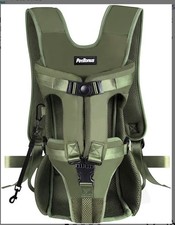 PetBonus Legs-Out Dog Carrier Backpack Adjustable Ventilated Mesh for S-XL Dogs