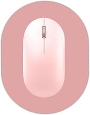 Small Mouse Pad, Mini Mouse Pad, Portable Waterproof with Anti-Slip Base,Pink...