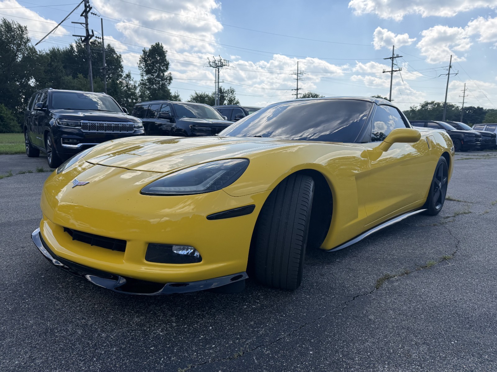 2007 Yellow Chevrolet Corvette   | C6 Corvette Photo 3