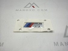 OEM BMW M emblem SIlver