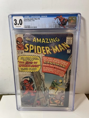 The Amazing Spider-Man #18 (Marvel Comics November 1964) CGC 3.0