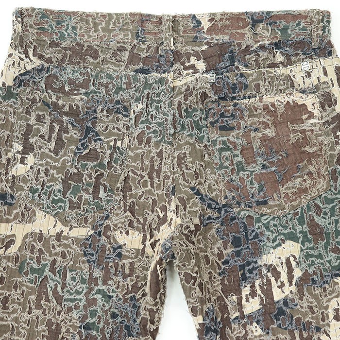 GIVENCHY Destroy Jeans Logo patch Camouflage SLIM… - image 6