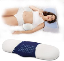Lumbar Support Pillow for Bed Relief Back Pain: Lower Back Pillow for Sleepin...
