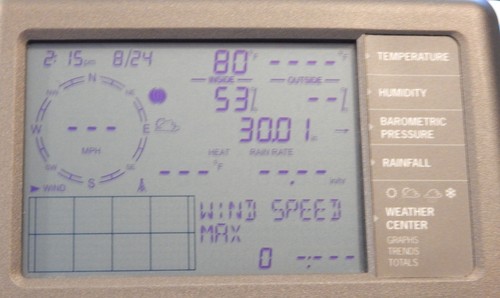 Davis Instruments 6351 VANTAGE VUE SOLO CONSOLE METEO INTEGRATA con registratore dati - Foto 19 di 23