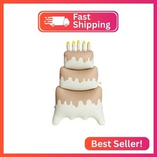 Cream Birthday Cake Foil Balloons Giant 3 Tier Cake Self-Standing Balloon