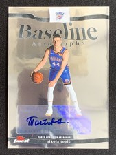 Nikola Topic 2025-26 Topps Finest Baseline Auto #BA-NT -6a