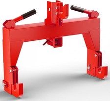 Traktor 3-Punkt Quick Hitch Kat. 1 & 2 Unterlenker Schnellkuppler Stahl 2 Zoll