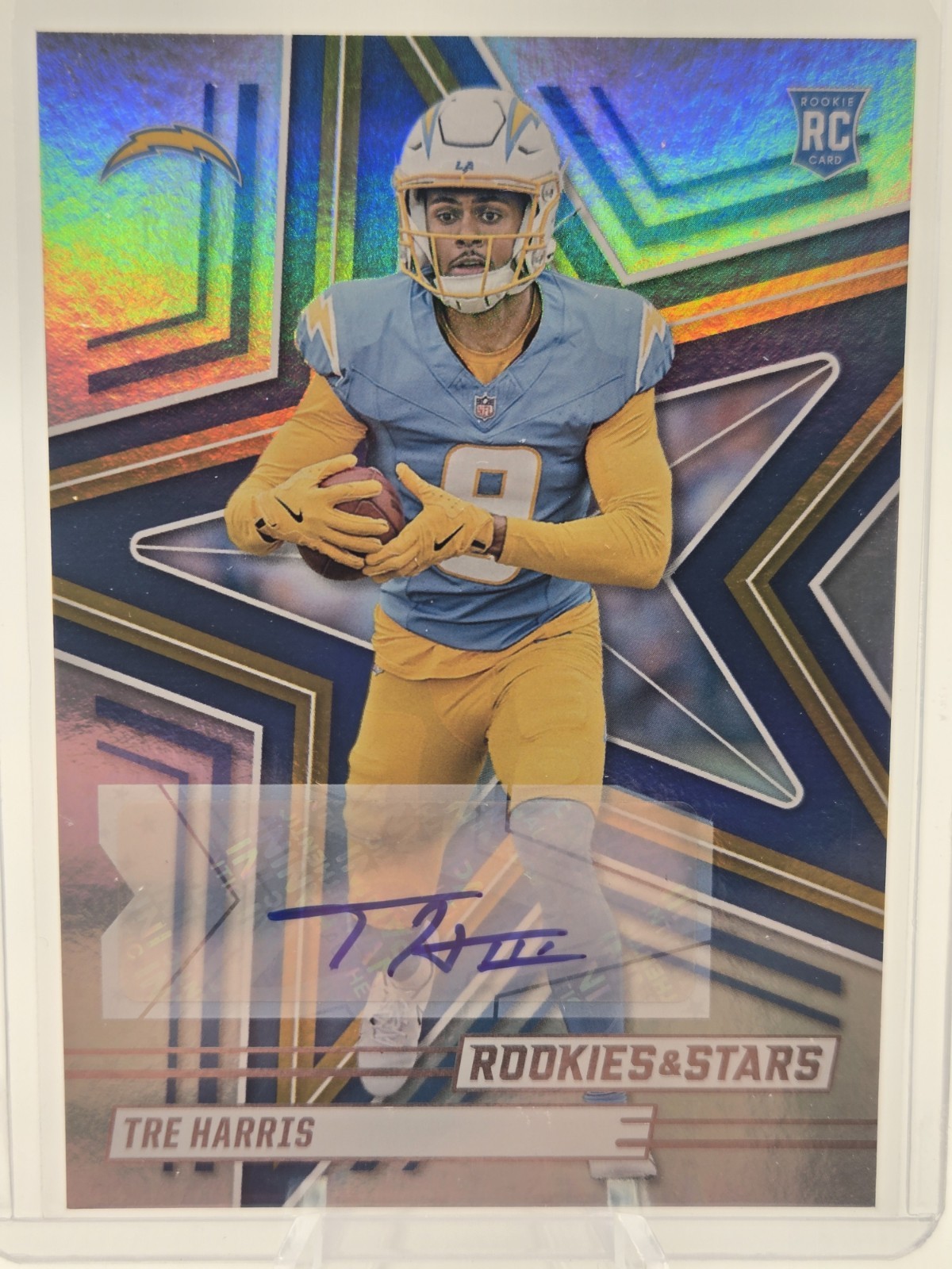 2025 Panini Rookies & Stars - Rookies Tre Harris #187 Signatures (AU, RC)