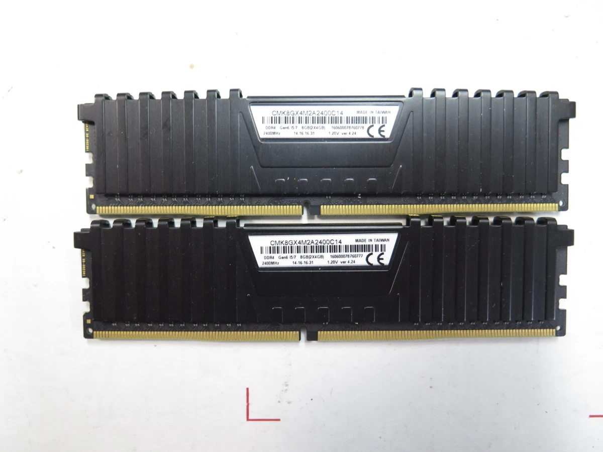 Las mejores ofertas en Corsair PC4-19200 (DDR4-2400) velocidad de