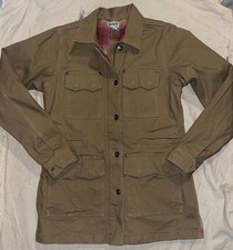 Women’s Duluth Trading Brown Jacket Canvas Barn Flex Western Fence Mender S/M