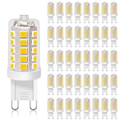 BUBO G9 LED Bulb 3000K Warm White 430 Lumens , 40 Pack