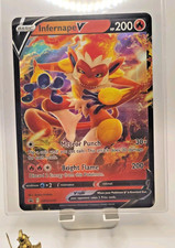 Infernape V SWSH252 SWSH: Spada e Scudo Stella Nera Promo Jumbo Card Holo