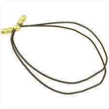 Vanguard ARMY HAT CORD: OFFICER - GOLD AND BLACK WITH GOLD ACORNS