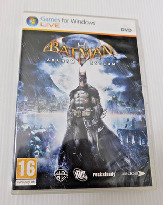Batman Arkham Asylum Windows Live PC DVD 2009