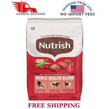 Rachael Ray Nutrish Real Beef, Pea, Brown Rice Recipe Dry Dog Food 40-lb bag