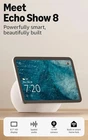 Amazon Echo Show 8 (Newest Gen 4th) GLACIER WHITE Smart Display Speaker ALEXA