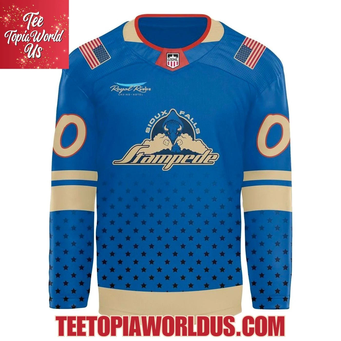 Personalized Sioux Falls Stampede Military Appreciation Night 2025 Shirt Men's