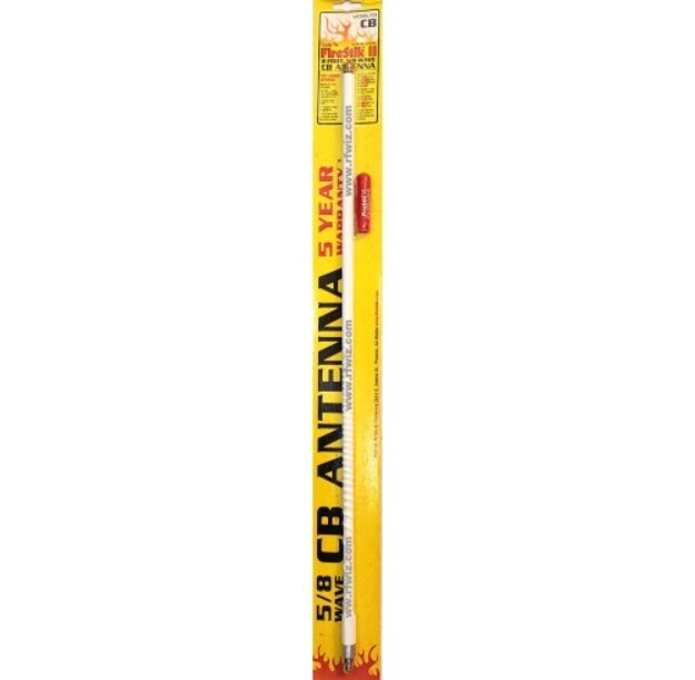 Firestik II FS2 White 2 Ft. Fiberglass CB Radio Antenna W - Foto 10