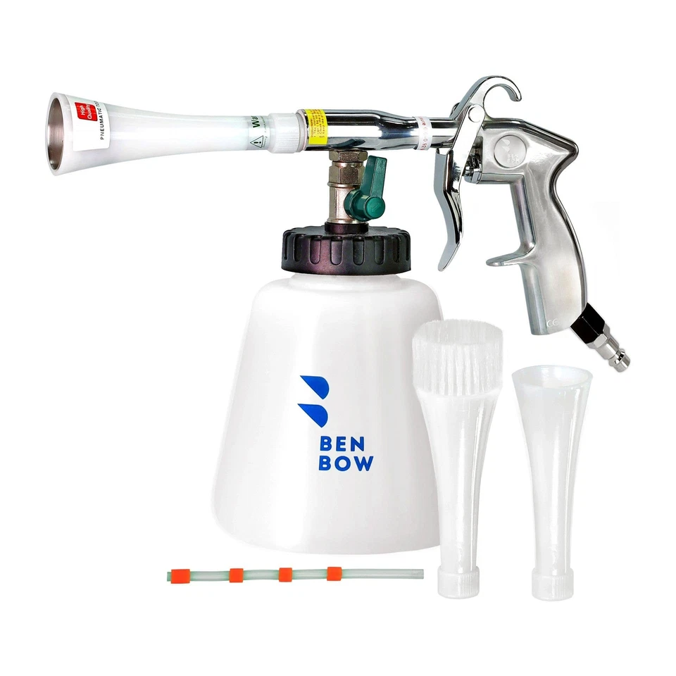 Benbow druckluft Reinigungspistole + CLEANTECH Stoffreiniger Innenreiniger - Bild 3 von 4