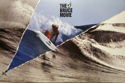 VOLCOM 2005 BRUCE IRONS 2 sided HUGE promo movie poster Flawless New Old Stock