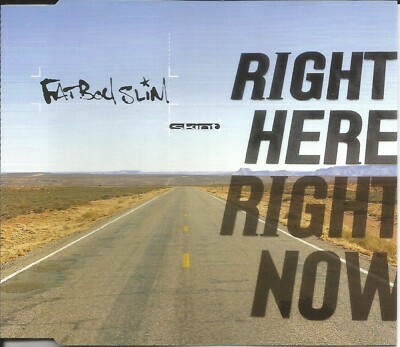 FATBOY SLIM Right Here Now UNRELEASE &ORIGINAL Praise CD single SEALED USA seler