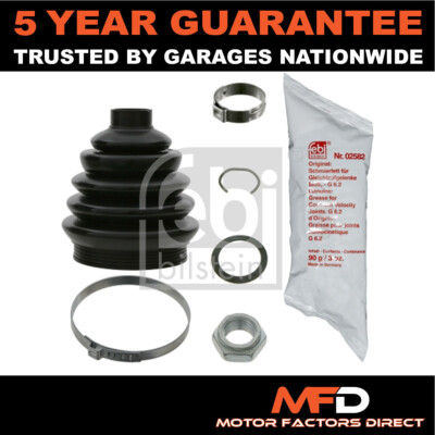 Fits VW Golf Caddy Polo Scirocco Seat Ibiza MFD Front CV Joint Boot Set