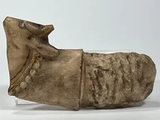 India Indian Hindus valley Stone Torso of a Cow Possible Handle ca. 18-19th c. 