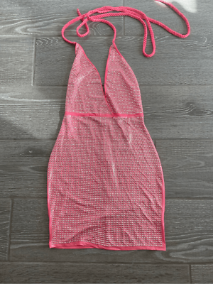 hot pink evening dresses Spaghetti Straps Satin Mermaid Prom Dress with Slit Fuchsia / 12 main image 1