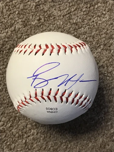 RYAN O’HEARN Hand Signed Autographed Baseball Kansas City Royals **COA-LIA