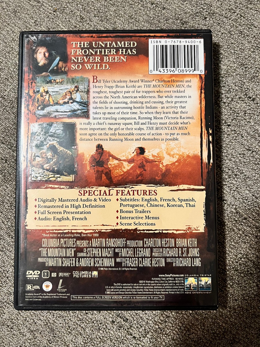 The Mountain Men (DVD, 1980) 43396089990| eBay